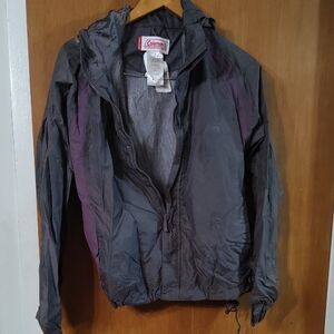 Coleman Black Nylon Jacket
